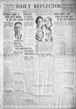 Daily Reflector, April 4, 1925