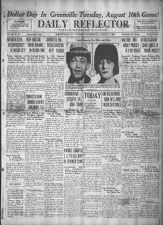 Daily Reflector, August 7, 1926