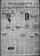 Daily Reflector, October 6, 1934