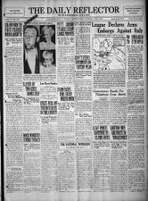 Daily Reflector, October 11, 1935