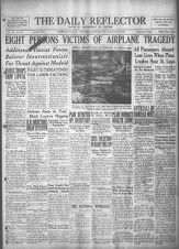 Daily Reflector, August 6, 1936