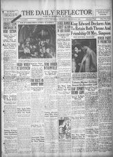 Daily Reflector, December 3, 1936