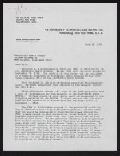 Correspondence, June 16, 1966