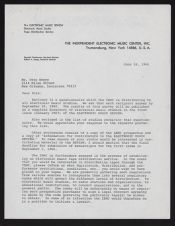 Correspondence, June 16, 1966