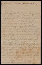 Realia and Flora Mitchell Correspondence and Miscellaneous