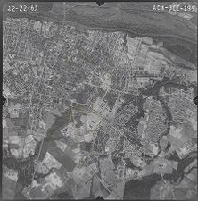 Aerial photograph of Greenville, North Carolina