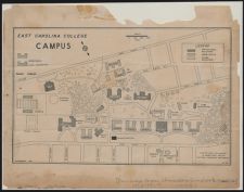 East Carolina College Campus Map