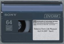 Tobacco Farm Life Museum tape 8