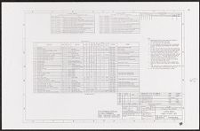 Label Plate List (1 page of listed label plates and 4 drawings)