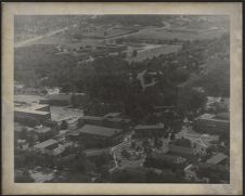 Aerial photograph of East Carolina College campus