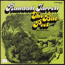 Vinyl record pressing of Randall Jarrell's "The bat-poet"