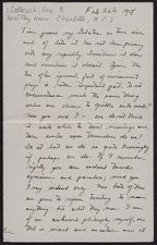February 26, 1918 Correspondence between Donald R. Harris and Dorothy R. Knox part 1