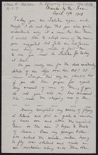 April 19, 1918 Correspondence between Donald R. Harris and Dorothy R. Knox part 1