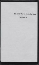 The Civil War in North Carolina Part I & II