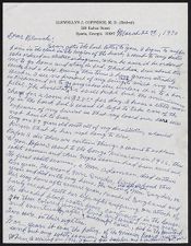 Correspondence,  March 22, 1970