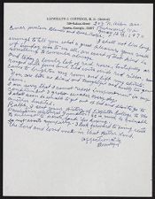 Correspondence, May 12, 1970