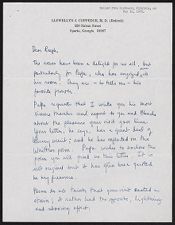 Correspondence, May 16, 1970