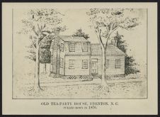  Copy of "Old Tea-Party House, Edenton, N.C." rendering