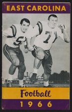 1966 East Carolina University Media Guide