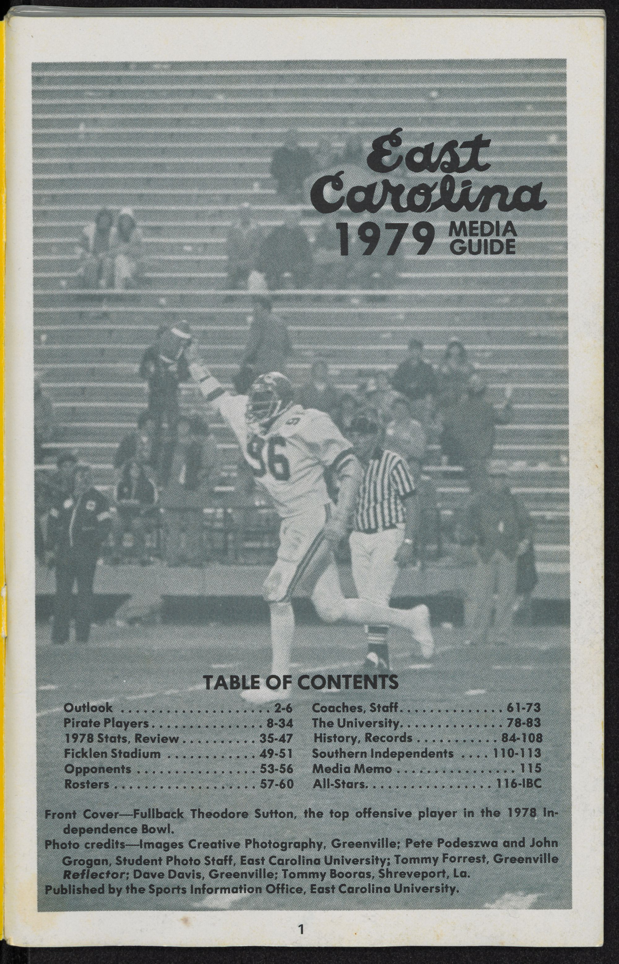 Guide De Football Universitaire 1975 - Western Carolina University - Bx211