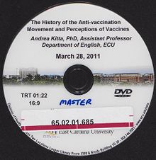 The History of the Anti-vaccination Movement and Perceptions of Vaccines, Andrea Kitta, PhD