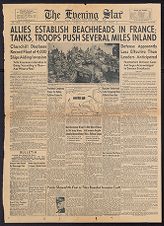 Pages from the Evening Star, June 6, 1944