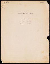 Writings: Carver Manuscript (Draft)
