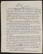 Writings: Carver Manuscript (Fragment)