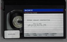 Video recording of Joyner Library Construction, 1997