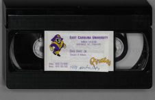 Video recording of ECU Athletics Director Dave Hart Jr.