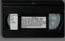 Video recording: "The end of an Intercollegiate Sport: The Last Year of Wrestling at East Carolina University, 1980-1981" Part 1