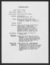 Biographical sketch of Ernest G. Barnes
