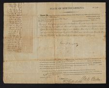 Document pertaining to the Futrell and Lassiter families of Northampton County, NC