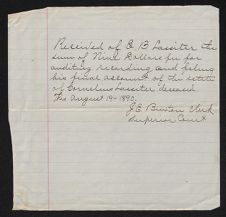 Document pertaining to the Futrell and Lassiter families of Northampton County, NC