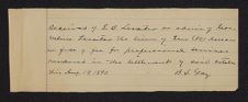 Document pertaining to the Futrell and Lassiter families of Northampton County, NC