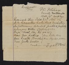Document pertaining to the Futrell and Lassiter families of Northampton County, NC