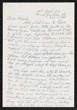 Correspondence from Ida L. Shannon to Mamie E. Jenkins