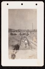 Civilians burying bodies of deceased prisoners of Gusen I Concentration Camp