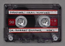 Master: Dr. Robert Bunger Oral History