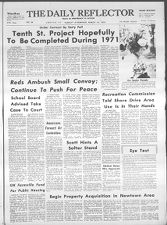 Daily Reflector,  March 10, 1970