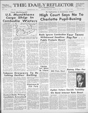 Daily Reflector,  March 16, 1970