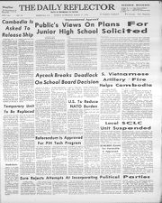 Daily Reflector,  March 17, 1970