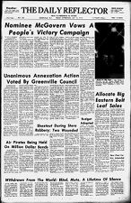 Daily Reflector,  July 14, 1972