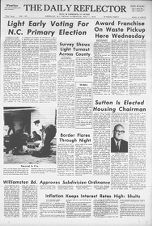 Daily Reflector, May 7, 1974