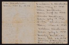 Hardison Family Papers