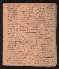 1827 Journal (aboard USS BRANDYWINE)
