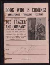 Circular for Joe Frazier and Company