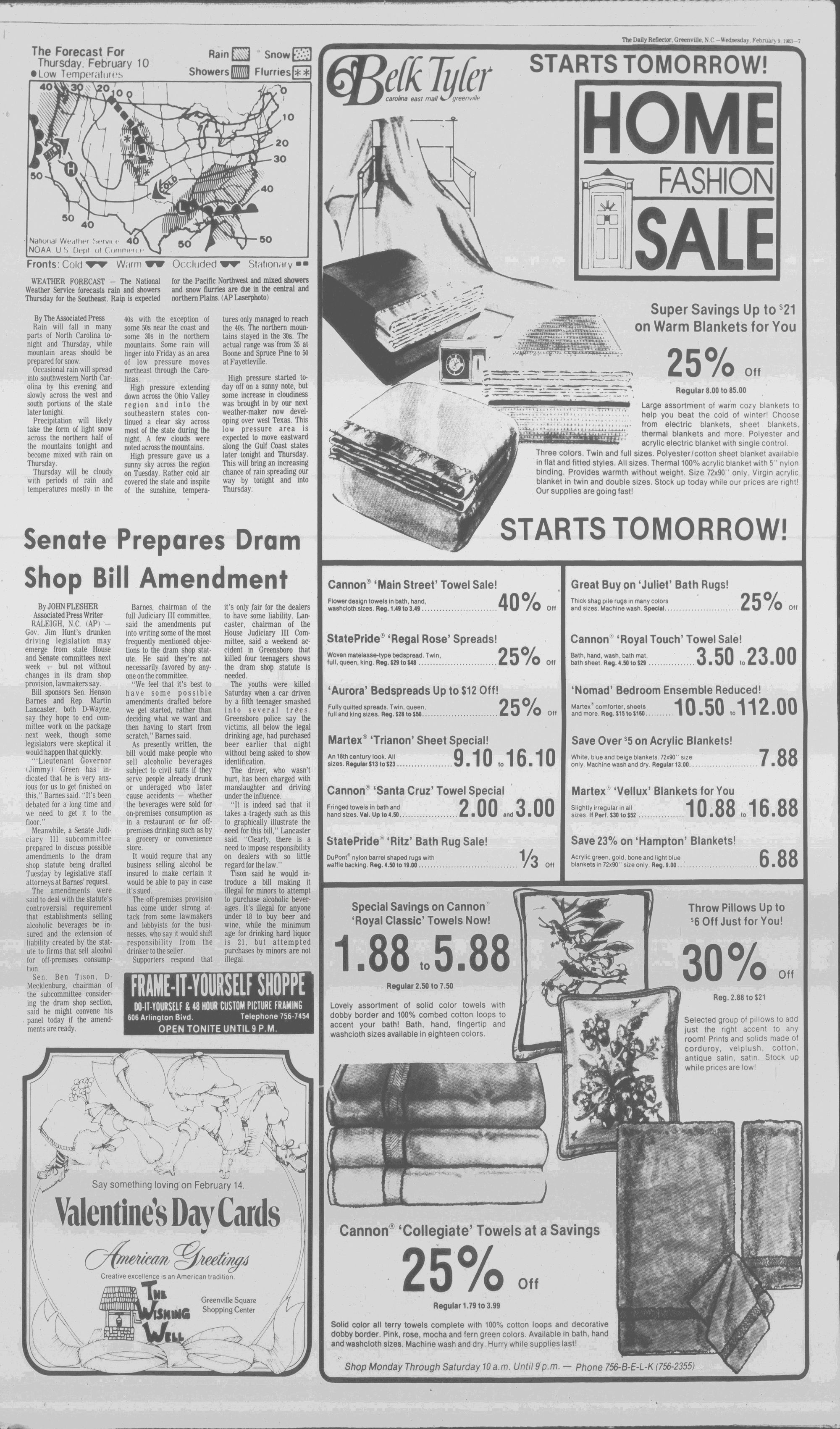 Daily Reflector, February 9, 1983 - ECU Digital Collections