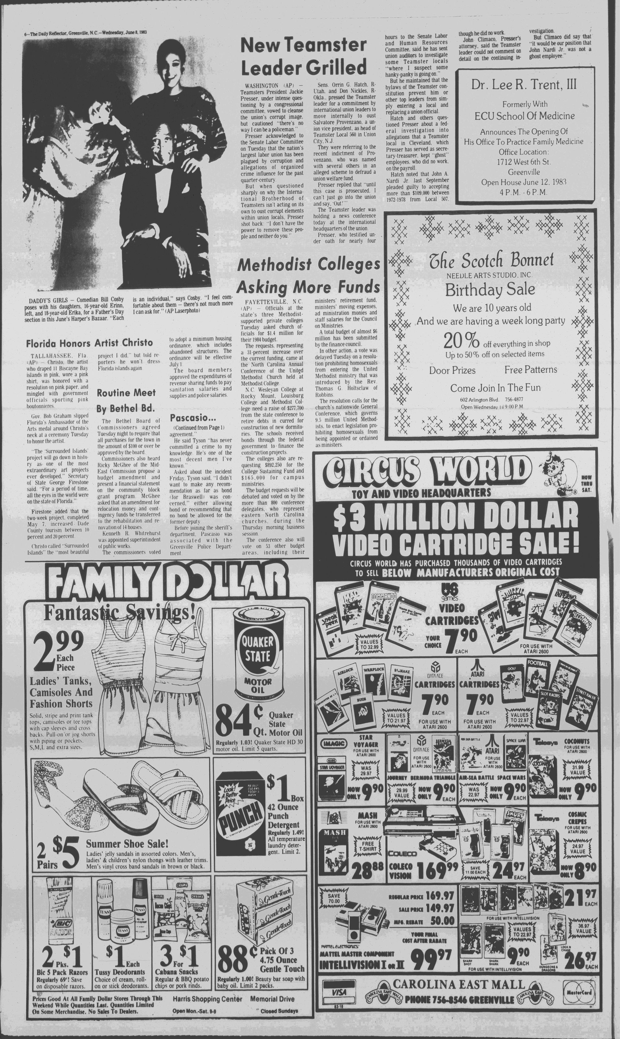 Daily Reflector, June 8, 1983 - ECU Digital Collections