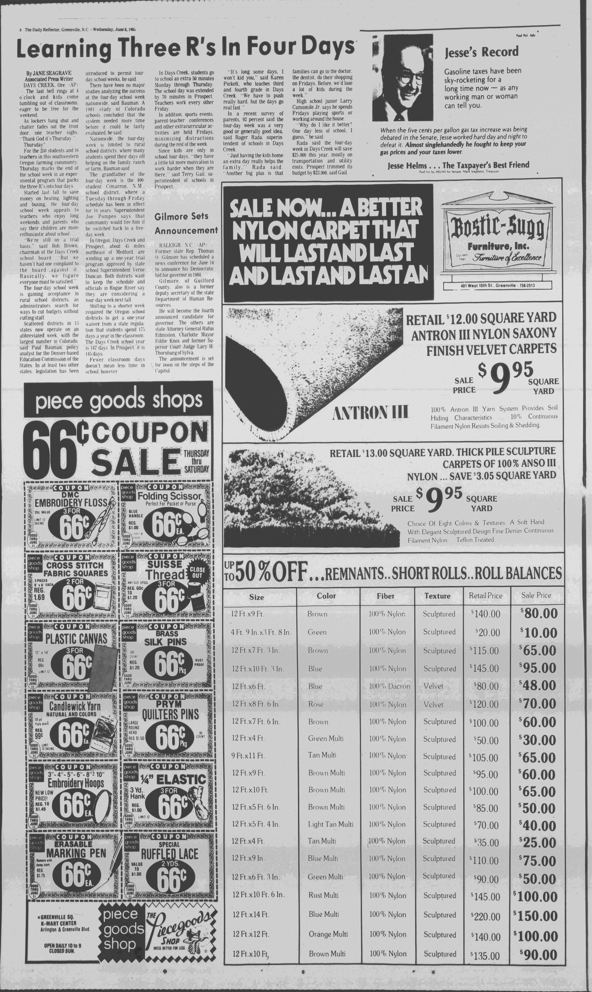 Daily Reflector, June 8, 1983 - ECU Digital Collections